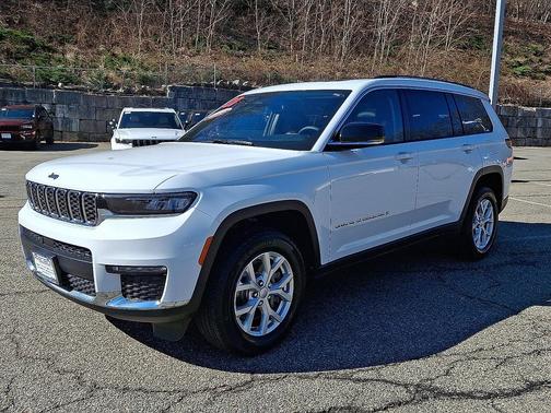 Bright White Clearcoat 2023 Jeep Grand Cherokee L Limited