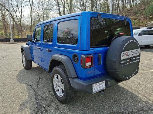 Hydro Blue Pearlcoat 2022 Jeep Wrangler Unlimited Sport