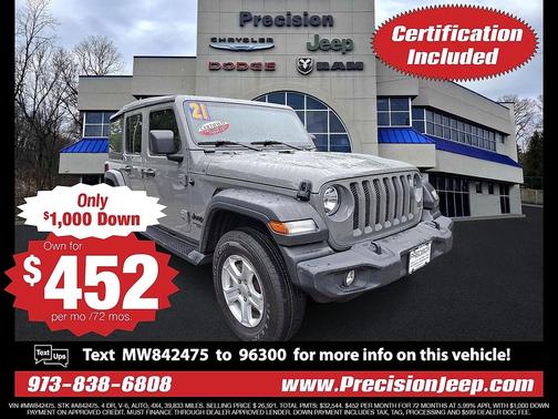 2021 Jeep Wrangler Unlimited Sport