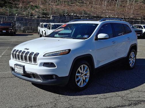 Bright White Clearcoat 2016 Jeep Cherokee Limited
