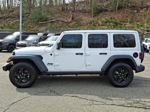 Bright White Clearcoat 2023 Jeep Wrangler Sport