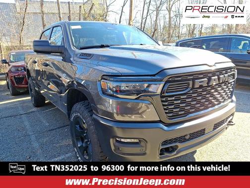 Granite Crystal Metallic Clearcoat 2026 RAM 1500 Warlock Crew Cab 4x4 5'7' Box