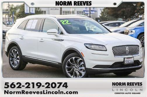 2022 Lincoln Nautilus RESERVE