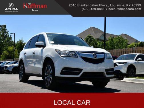 White Diamond Pearl 2016 Acura MDX 3.5L w/Technology & Entertainment Pkgs