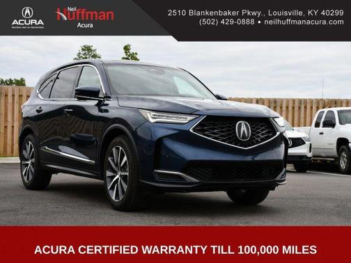 Canyon River Blue Metallic 2026 Acura MDX Technology Package
