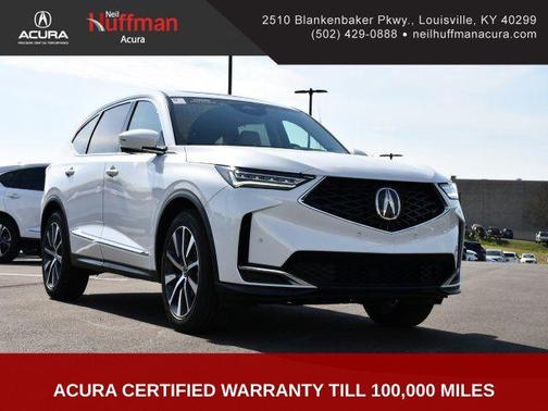 Platinum White Pearl 2026 Acura MDX Technology Package
