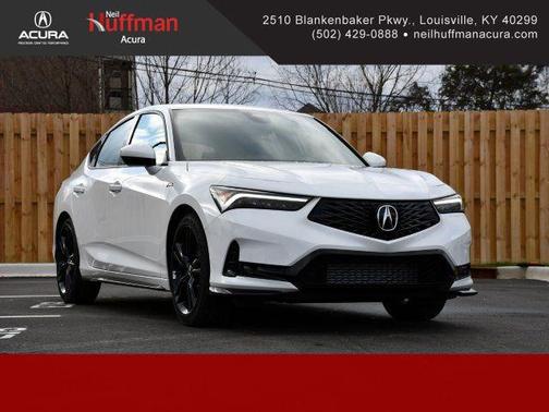 Platinum White Pearl 2026 Acura Integra FWD A-Spec