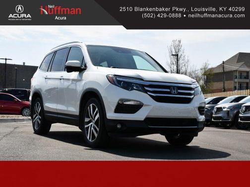 White Diamond Pearl 2016 Honda Pilot Touring