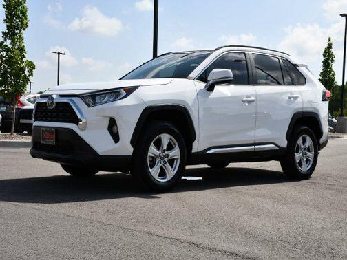 Super White 2020 Toyota RAV4 XLE