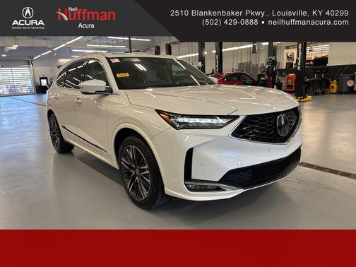 Platinum White Pearl 2026 Acura MDX Advance Package