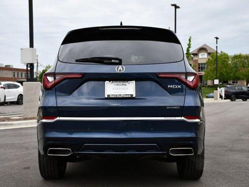 Canyon River Blue Metallic 2026 Acura MDX Advance Package