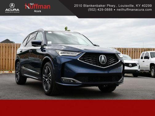Canyon River Blue Metallic 2026 Acura MDX Advance Package