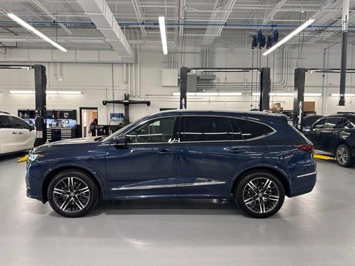 Canyon River Blue Metallic 2026 Acura MDX Advance Package