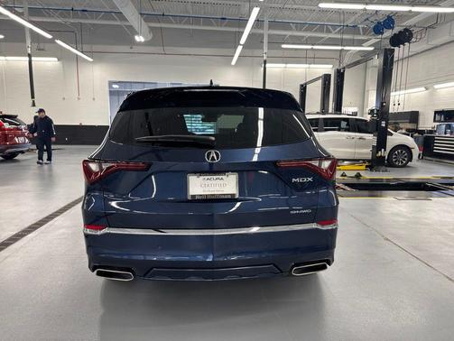 Canyon River Blue Metallic 2026 Acura MDX Advance Package