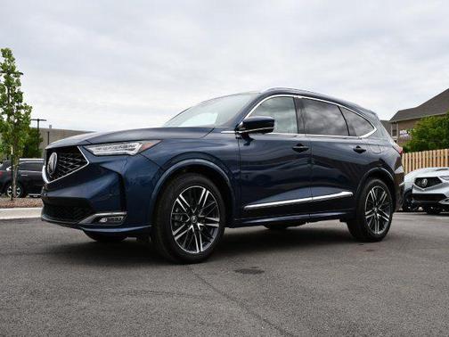 Canyon River Blue Metallic 2026 Acura MDX Advance Package