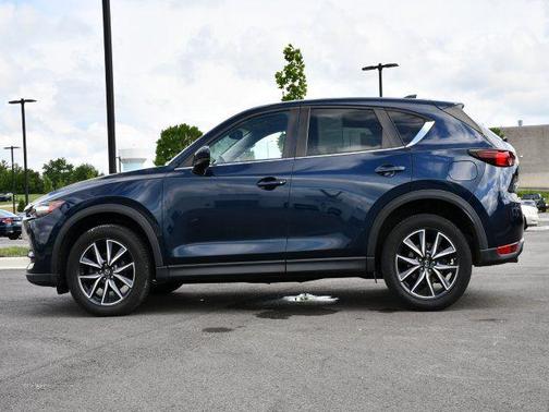 Deep Crystal Blue Mica 2018 Mazda CX-5 Touring