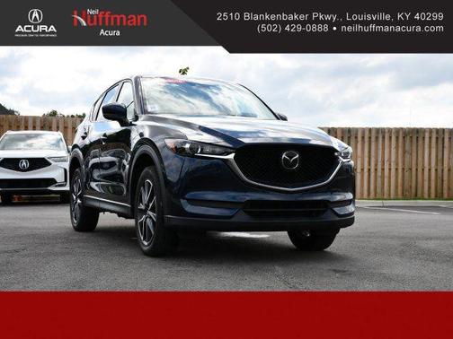 Deep Crystal Blue Mica 2018 Mazda CX-5 Touring