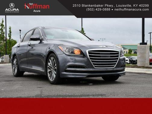Empire State Gray 2015 Hyundai Genesis 3.8