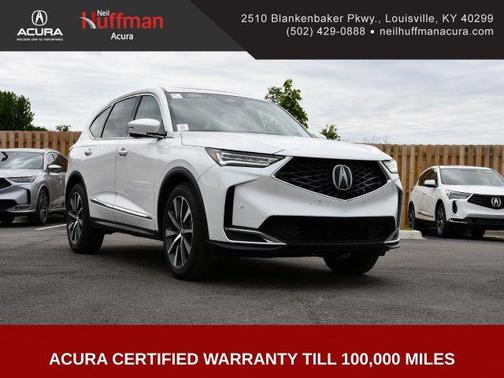 Platinum White Pearl 2026 Acura MDX Technology Package