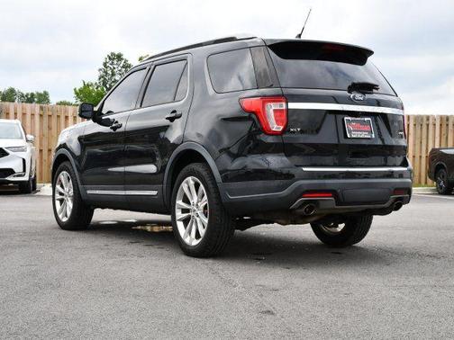 Shadow Black 2018 Ford Explorer XLT