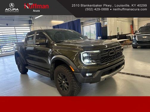 Shelter Green Metallic 2025 Ford Ranger Raptor
