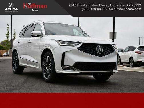 Platinum White Pearl 2026 Acura MDX Advance Package