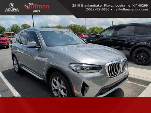 Skyscraper Gray Metallic 2023 BMW X3 xDrive30i