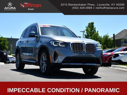 Skyscraper Gray Metallic 2023 BMW X3 xDrive30i