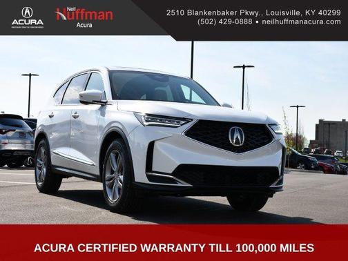 Platinum White Pearl 2026 Acura MDX Standard