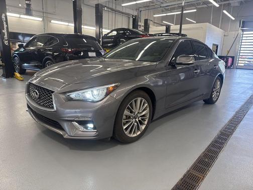 Graphite Shadow 2023 INFINITI Q50 3.0t LUXE
