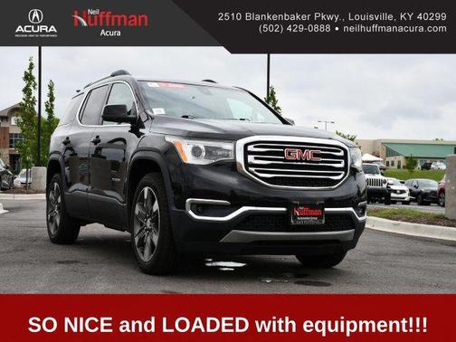 Ebony Twilight Metallic 2018 GMC Acadia SLT-2