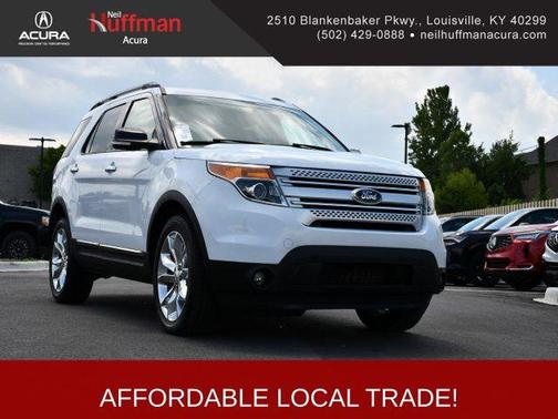 Oxford White 2015 Ford Explorer XLT
