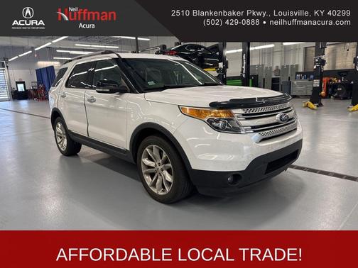 Oxford White 2015 Ford Explorer XLT