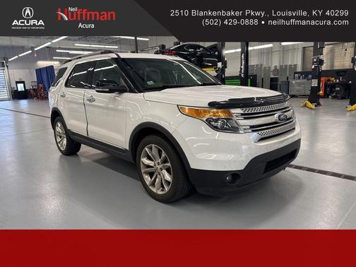 Oxford White 2015 Ford Explorer XLT