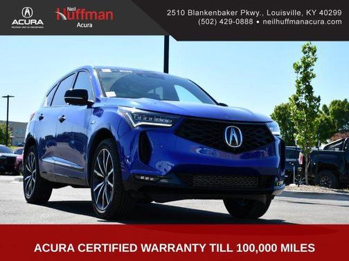 Apex Blue Pearl 2025 Acura RDX A-Spec Advance Package