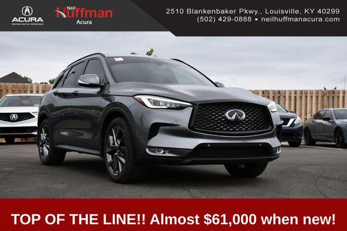 Graphite Shadow 2021 INFINITI QX50 AUTOGRAPH AWD