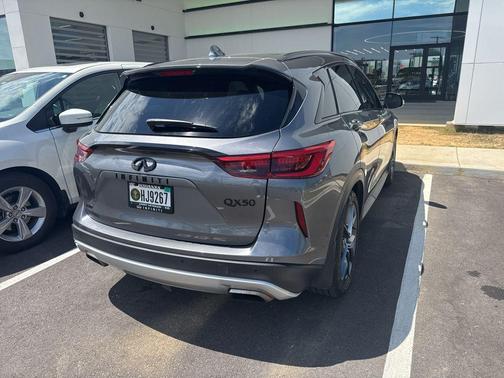 Graphite Shadow 2021 INFINITI QX50 AUTOGRAPH AWD