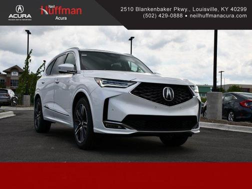 Platinum White Pearl 2026 Acura MDX Advance Package