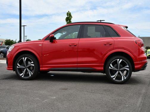 Progressive Red Metallic 2024 Audi Q3 45 S line Premium Plus