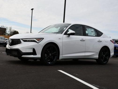 Platinum White Pearl 2026 Acura Integra FWD A-Spec with Technology