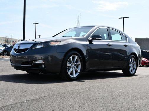 Graphite Luster Metallic 2012 Acura TL Technology