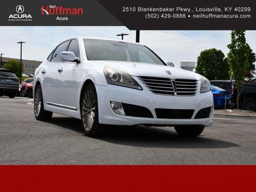 Casablanca White 2015 Hyundai Equus Signature