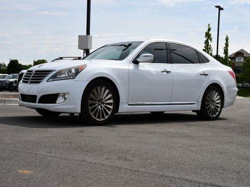 Casablanca White 2015 Hyundai Equus Signature