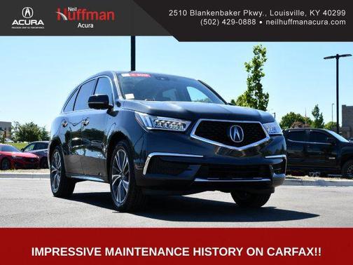 Gray 2019 Acura MDX 3.5L w/Technology Package