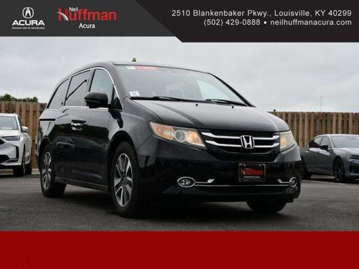 Crystal Black Pearl 2016 Honda Odyssey Touring Elite