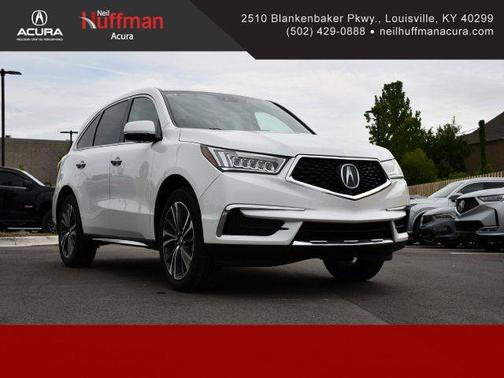 Platinum White Pearl 2020 Acura MDX 3.5L w/Technology Package