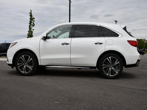 Platinum White Pearl 2020 Acura MDX 3.5L w/Technology Package