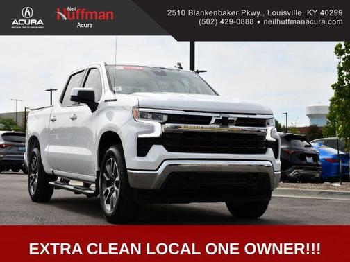 Summit White 2023 Chevrolet Silverado 1500 LT