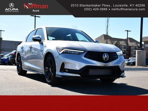 Solar Silver Metallic 2026 Acura Integra FWD A-Spec