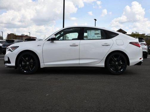 Platinum White Pearl 2026 Acura Integra FWD A-Spec with Technology